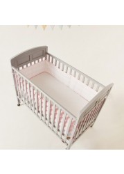 Juniors Star Print Cot Bumper - 390x30 cms