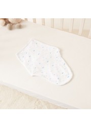 Juniors Star Print Swaddle Wrap