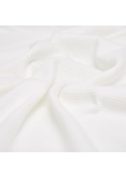 Juniors Embroidered Detail Blanket - 76x102