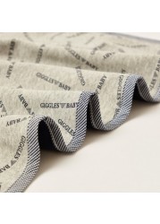 Giggles All-Over Printed Receiving Blanket -70 x 70 cms