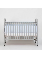 Cambrass Solid 2-Piece Cot Bumper Set