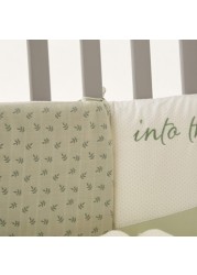 Giggles Printed Cot Bumper