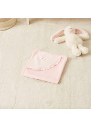 Giggles Receiving Blanket with Hood - 78x78 cms