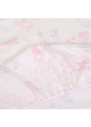 Disney Princess Fitted Sheet and Pillowcase Set