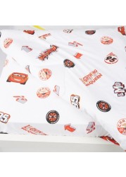 Disney Cars Print 3-Piece Comforter Set