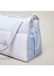 Cambrass Diaper Bag with Double Handle and Zip Closure