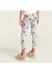 Disney All-Over Mickey Mouse Print Leggings with Elasticated Waistband