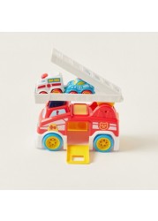 Little Learner Vroom Vroom Fire Truck Playset