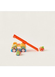 Little Learner Crane Truck Vehicle Toy