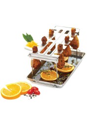 Broil King Stainless Steel Wing Rack W/Pan