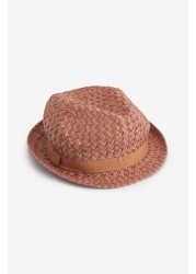 Weave Trilby Hat