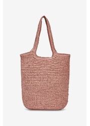 Paper Straw Shoulder Bag