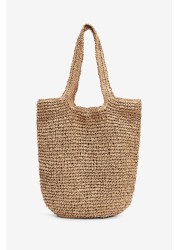 Paper Straw Shoulder Bag