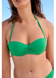 Shape and Tummy Control Bikini Top Padded Bandeau Top