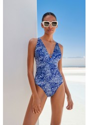 Cut-Out Plunge Swimsuit