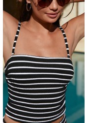 بلوزة Crinkle Tankini