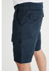 Premium Laundered Cargo Shorts Regular Length