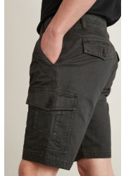 Premium Laundered Cargo Shorts Regular Length