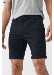 Denim Shorts Slim Fit