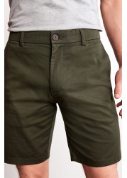 Stretch Chino Shorts Straight Fit