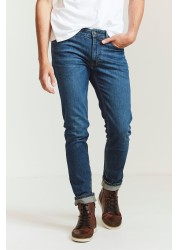 FatFace Blue Lean Mid Wash Jeans