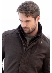 Lakeland Leather Skelwith Brown Leather Coat