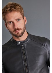 Signature Black Leather Jacket