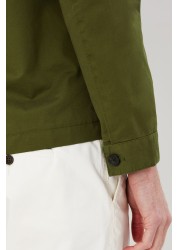 Joules Green Cotton Harrington Jacket