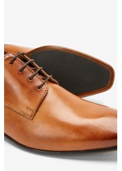 Leather Derby Shoes Regular Fit