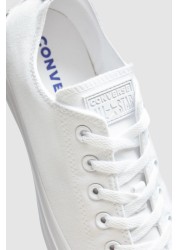 Converse White/White Chuck Ox Trainers