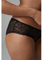 Lace Knickers 4 Pack Short