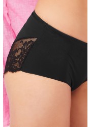 Lace No VPL Brazilian Briefs 5 Pack Midi