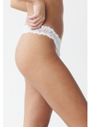 Comfort Lace Knickers Thong