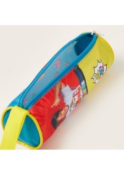 Ryan's World Round Pencil Case with Zip Closure