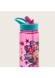 Disney Minnie Mouse Print Water Bottle - 650 ml