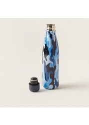 Juniors Camouflage Print Stainless Steel Water Bottle