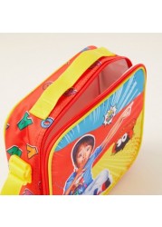 Ryan's World Printed Lunch Bag with Adjustable Strap and Zip Closure