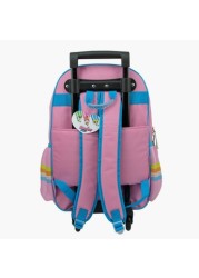 The Powerpuff Girls Print Trolley Backpack - 18 inches