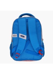 Mustang Printed Backpack - 14 inches