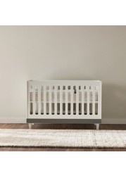 Juniors 3-in-1 Madison Wooden Baby Crib