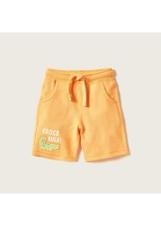 Juniors Printed Shorts with Drawstring Closure - Set of 2