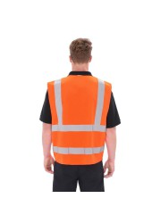 High Vis Polyester Vest (XXL/XXXL)