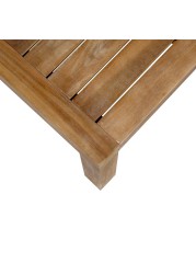 طاولة قهوة خشب أكاسيا سيشيل (127 × 62 × 7 سم)