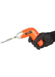 Black+Decker Cordless Screwdriver Set, CSD300TO (3.6 V)