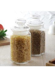 Ocean Glass Pop Jar Set (750 ml, 2 Pc.)