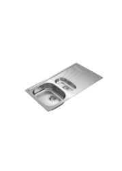 Teka Starbright Stainless Steel Inset Reversible Sink (50 x 98 cm)