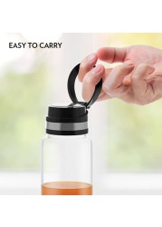 Borosil Easygo Borosilicate Glass W/Stainless Steel Lid (1 L)