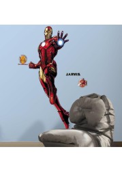 RoomMates Iron Man With Glow Wall Decal (59.9 x 130.04 cm)