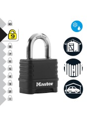 Master Lock Zinc Heavy Duty Padlock (8.7 x 5.7 x 3.1 cm)