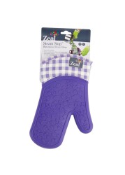 Zeal Gingham Steam Stop Waterproof Oven Glove